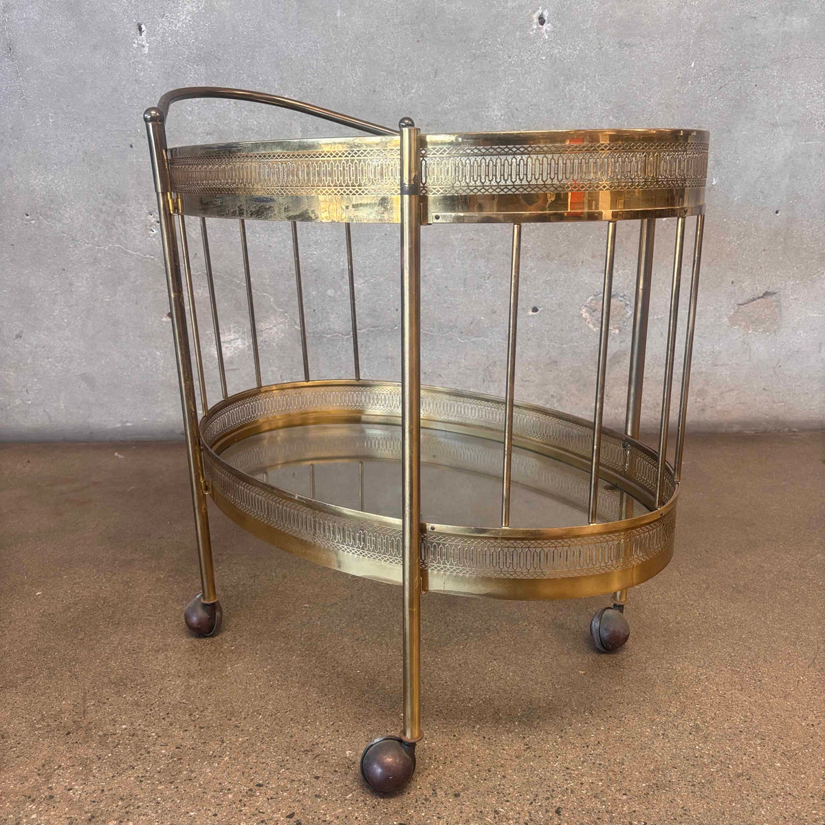 Gold Bar Cart 1960's