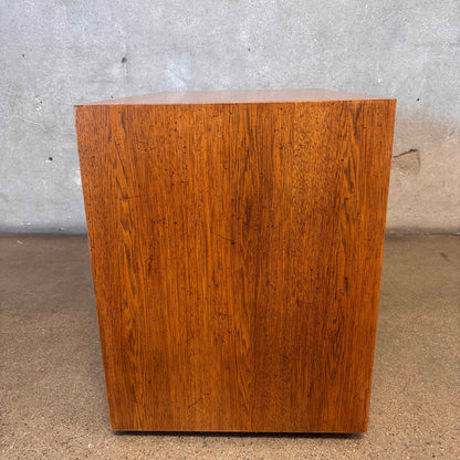 1960's Henredon Side Table Drawers "Custom Folio Three"