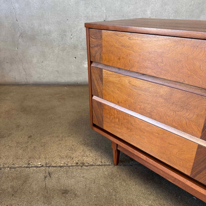 Mid Century Modern Walnut Credenza By Basset