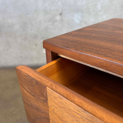 Mid Century Modern Walnut Credenza By Basset