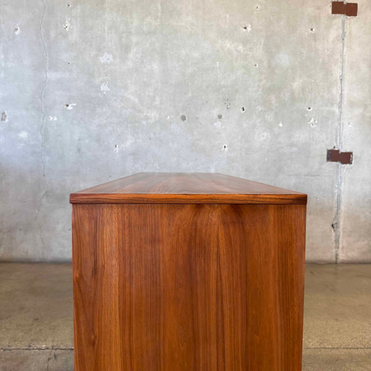 Mid Century Modern Walnut Credenza By Basset