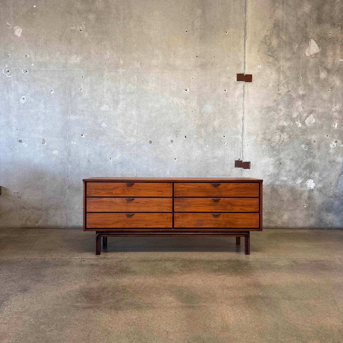 Mid Century Modern Walnut Dresser