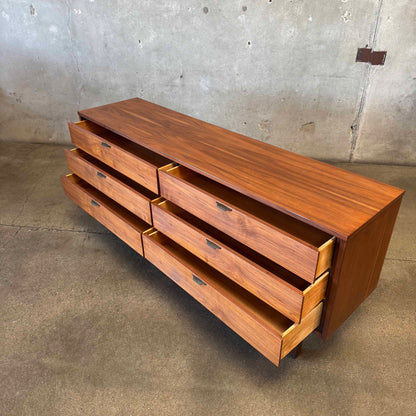 Mid Century Modern Walnut Dresser