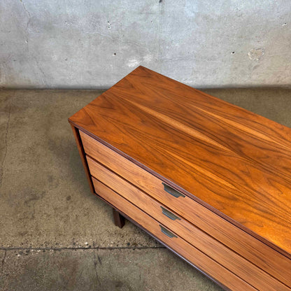 Mid Century Modern Walnut Dresser