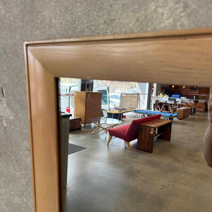 1950's Solid Ash Mirror