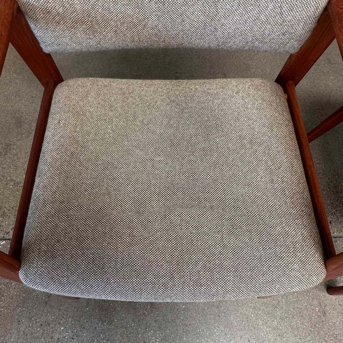 Pair Of Danish Teak Accent Chairs By Komfort
