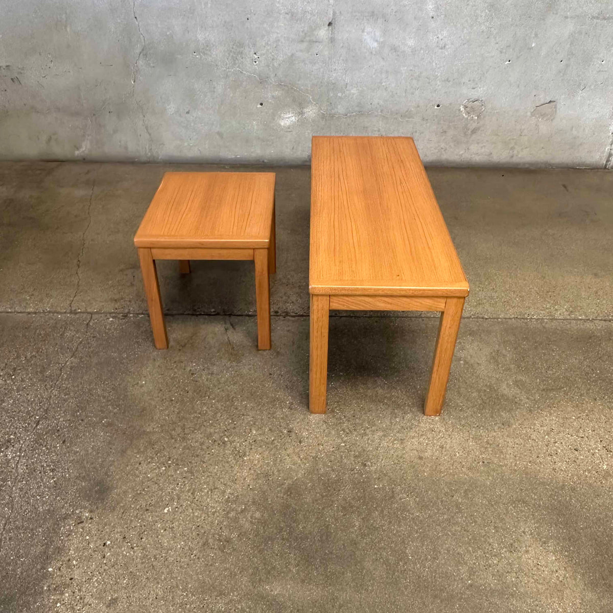 Danish Teak Bench & Table Set By Vejle Stole OG Mobel Fabrik