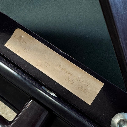 Eames Herman Miller Executive, Soft Pad Office in Rare Color