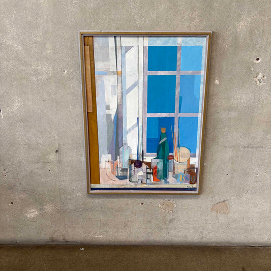 Helge Ernst Painting on Canvas