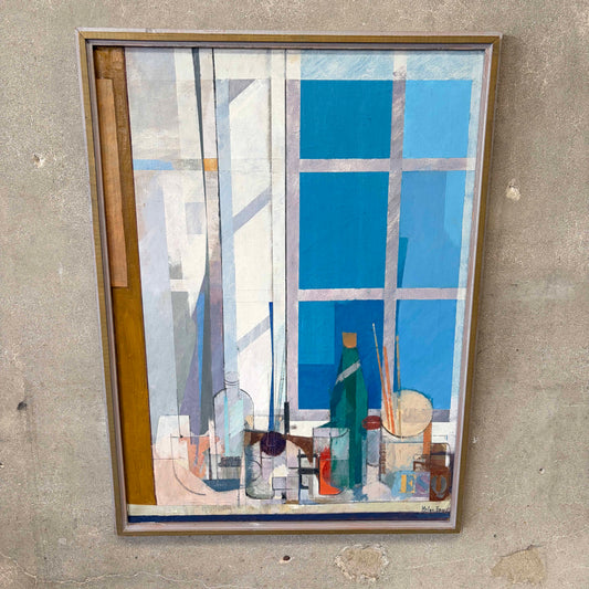 Helge Ernst Painting on Canvas