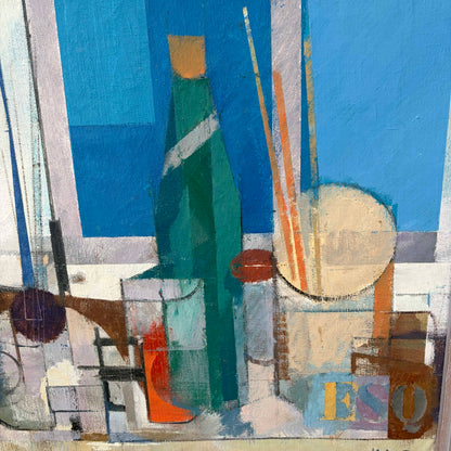 Helge Ernst Painting on Canvas