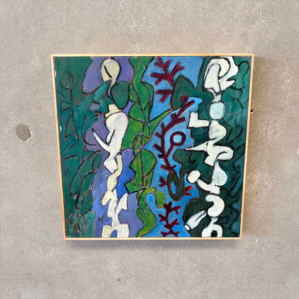 Matisse Inspired Painting on Canvas