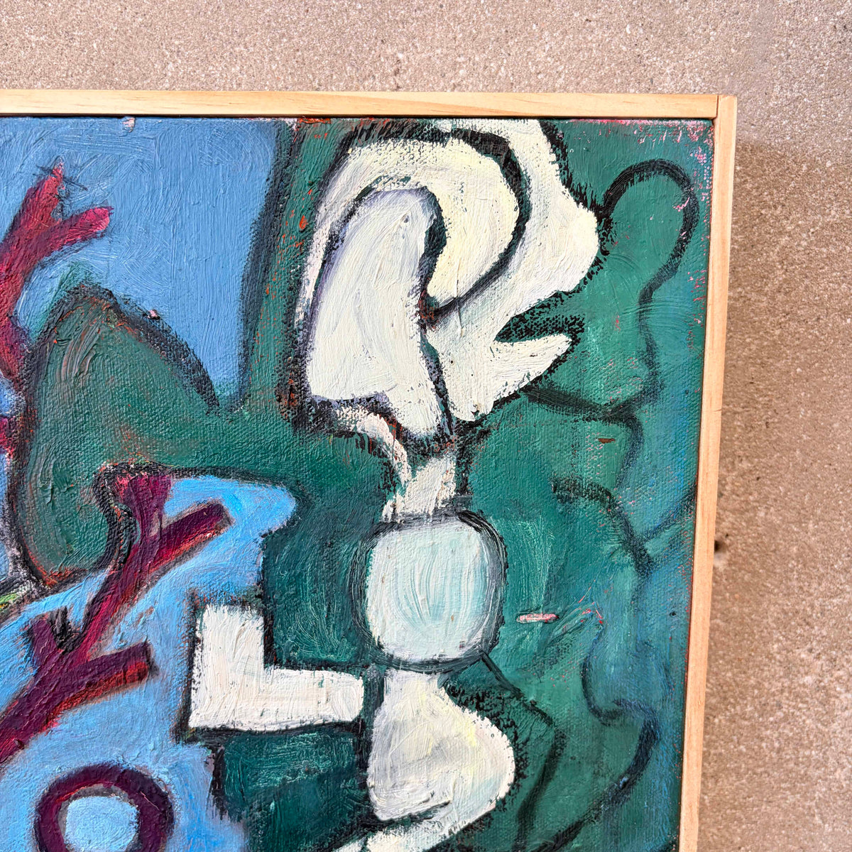 Matisse Inspired Painting on Canvas