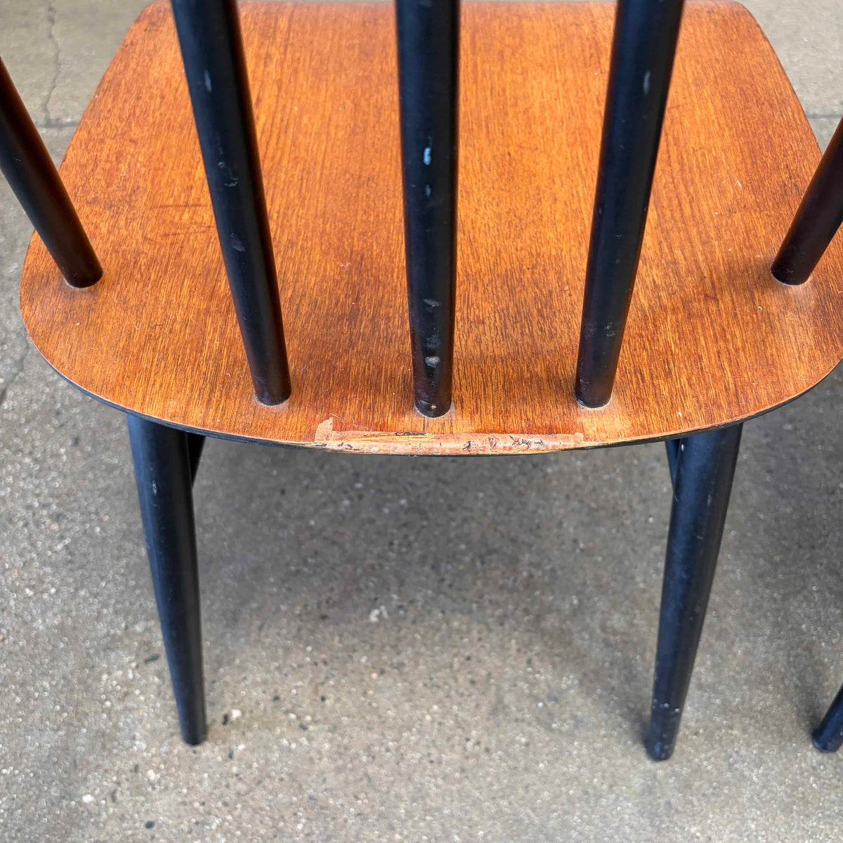 Mid Century "Pia" Dining Chairs Norway Set of 4