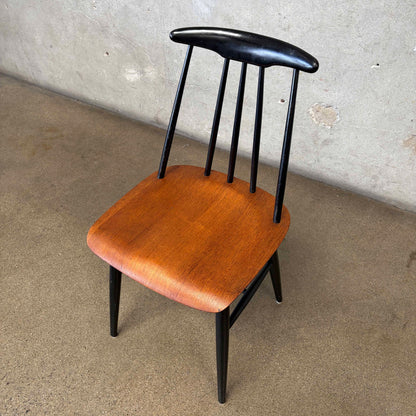Mid Century "Pia" Dining Chairs Norway Set of 4