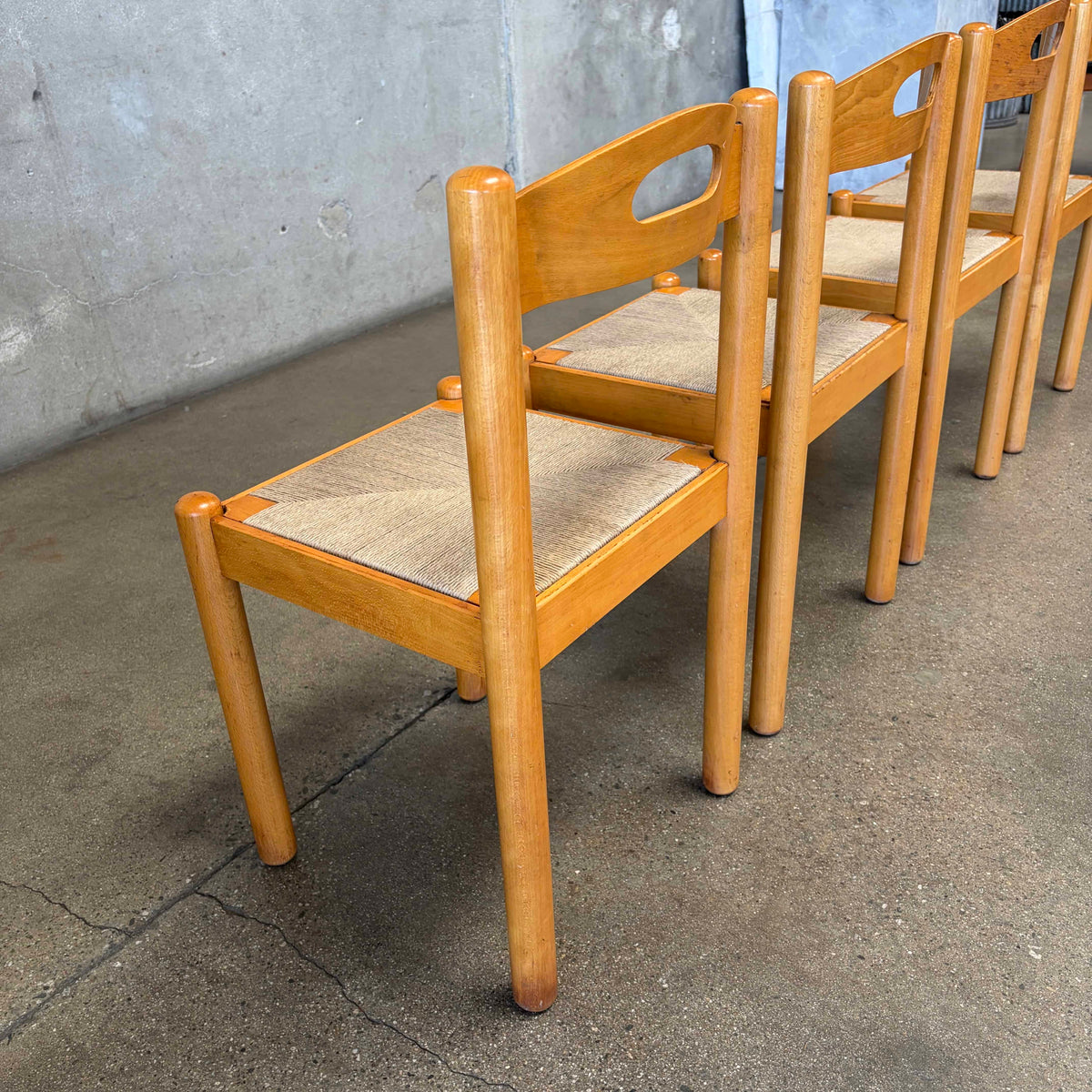 Mid Century Italian Dining Chairs, Italy set of 4