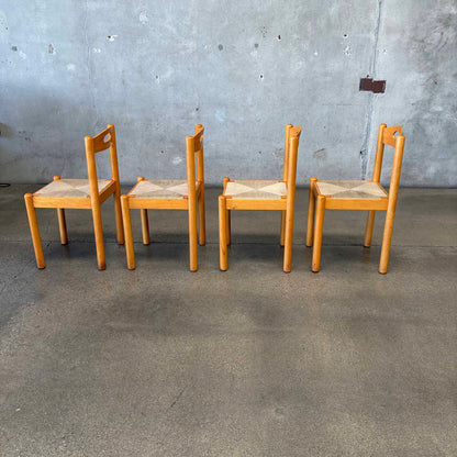 Mid Century Italian Dining Chairs, Italy set of 4