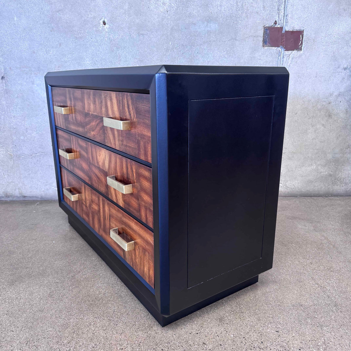 Mid Century Union National Three Drawer Dresser