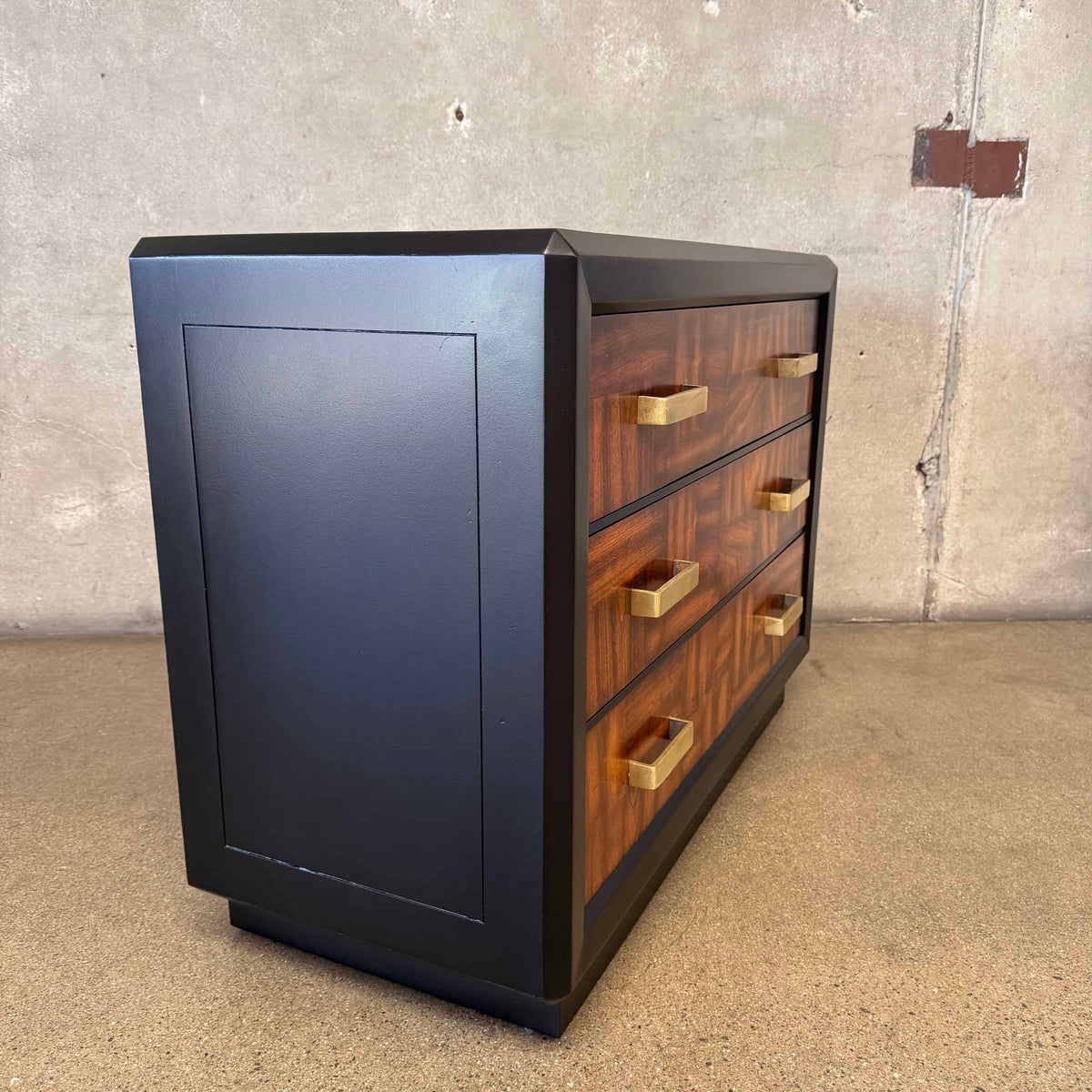 Mid Century Union National Three Drawer Dresser