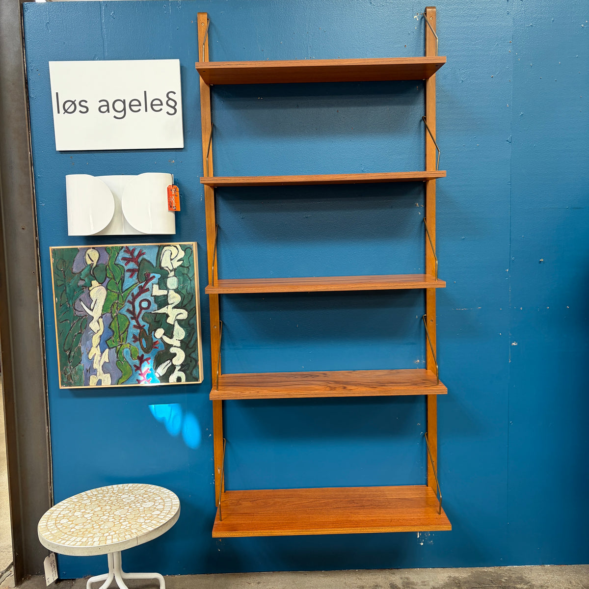Mid Century Teak Wall Unit
