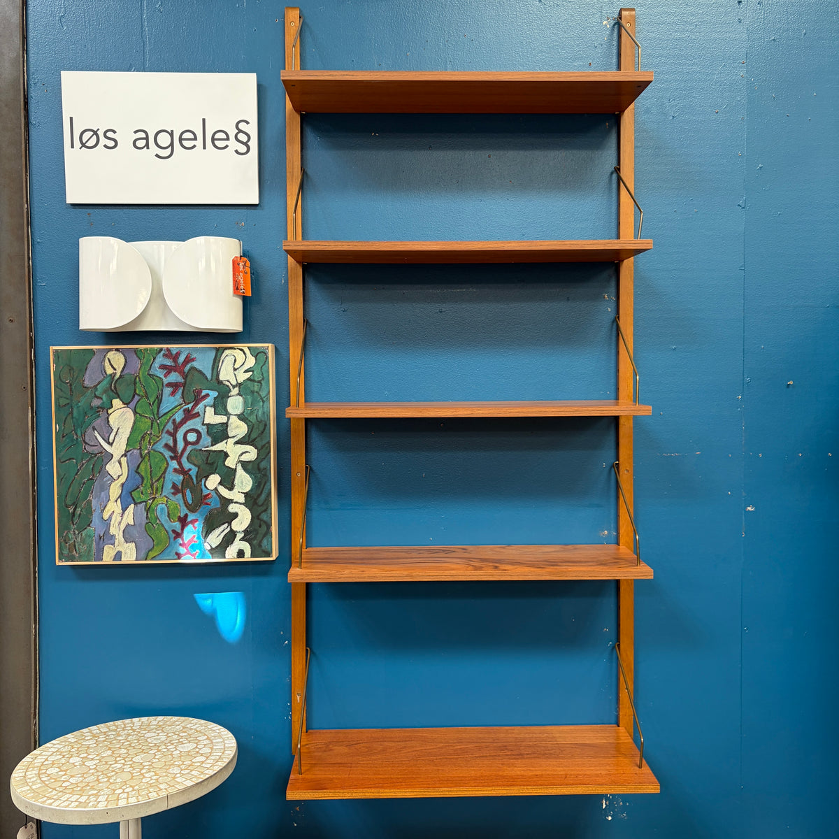 Mid Century Teak Wall Unit