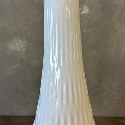 Milk Glass Swung Vase