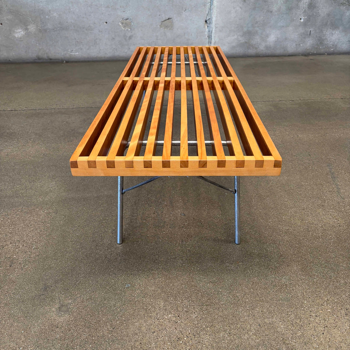 Vintage Herman Miller George Nelson Platform Bench Circa 1950's