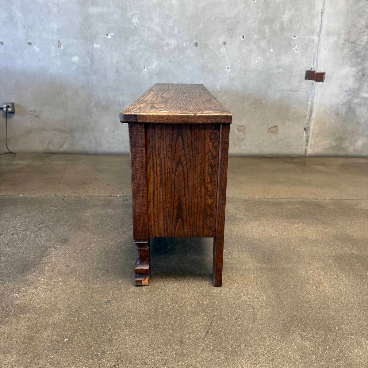 Vintage Spanish Style Credenza With Key