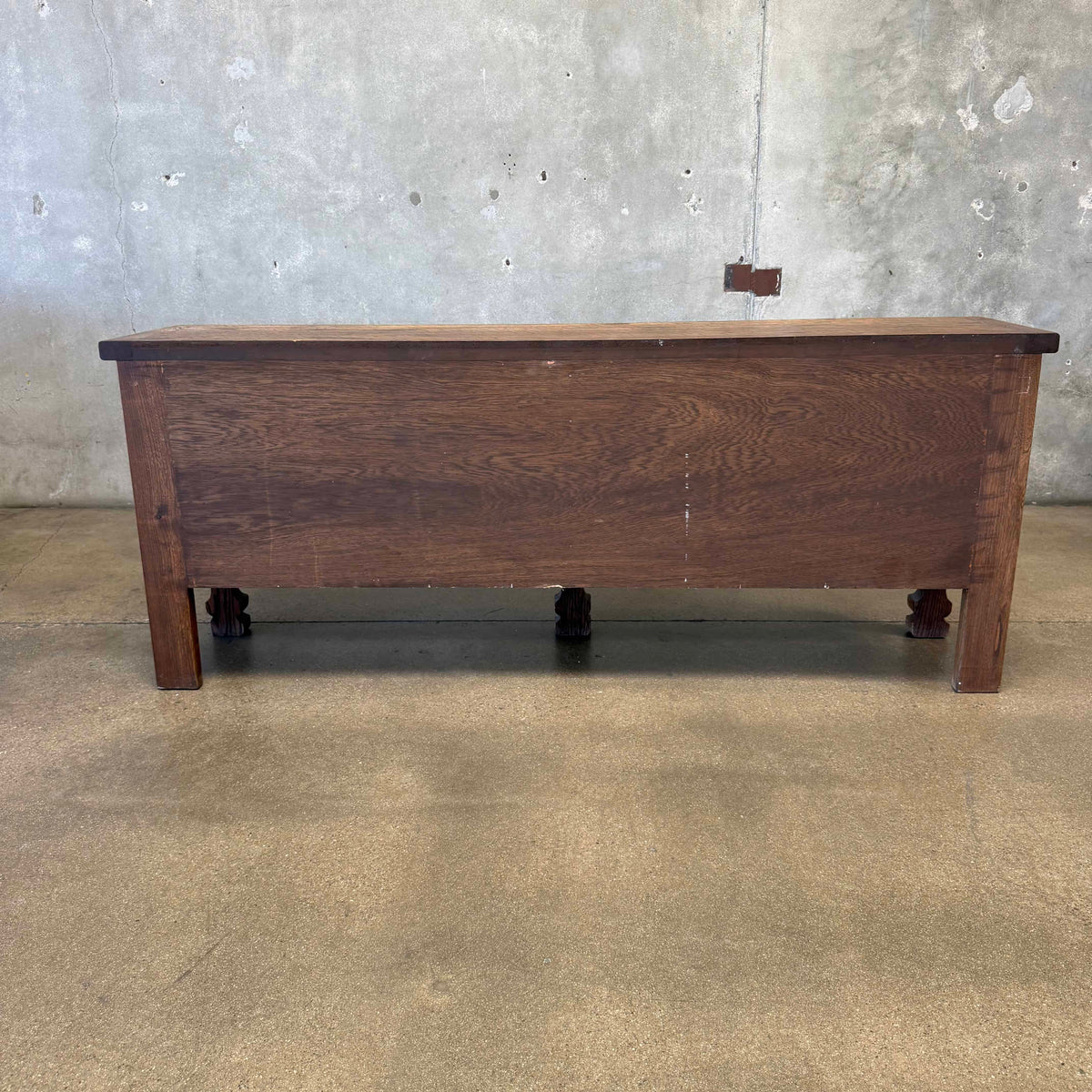 Vintage Spanish Style Credenza With Key