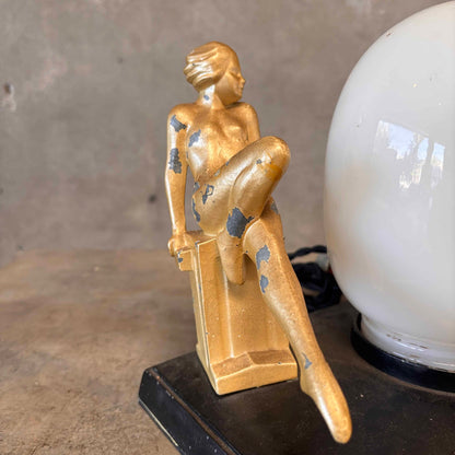1920's Restored Desk Lamp