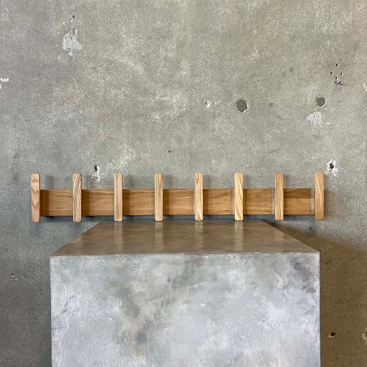 Modern Oak Wood Coat Rack By Varbros Ukraine 2026