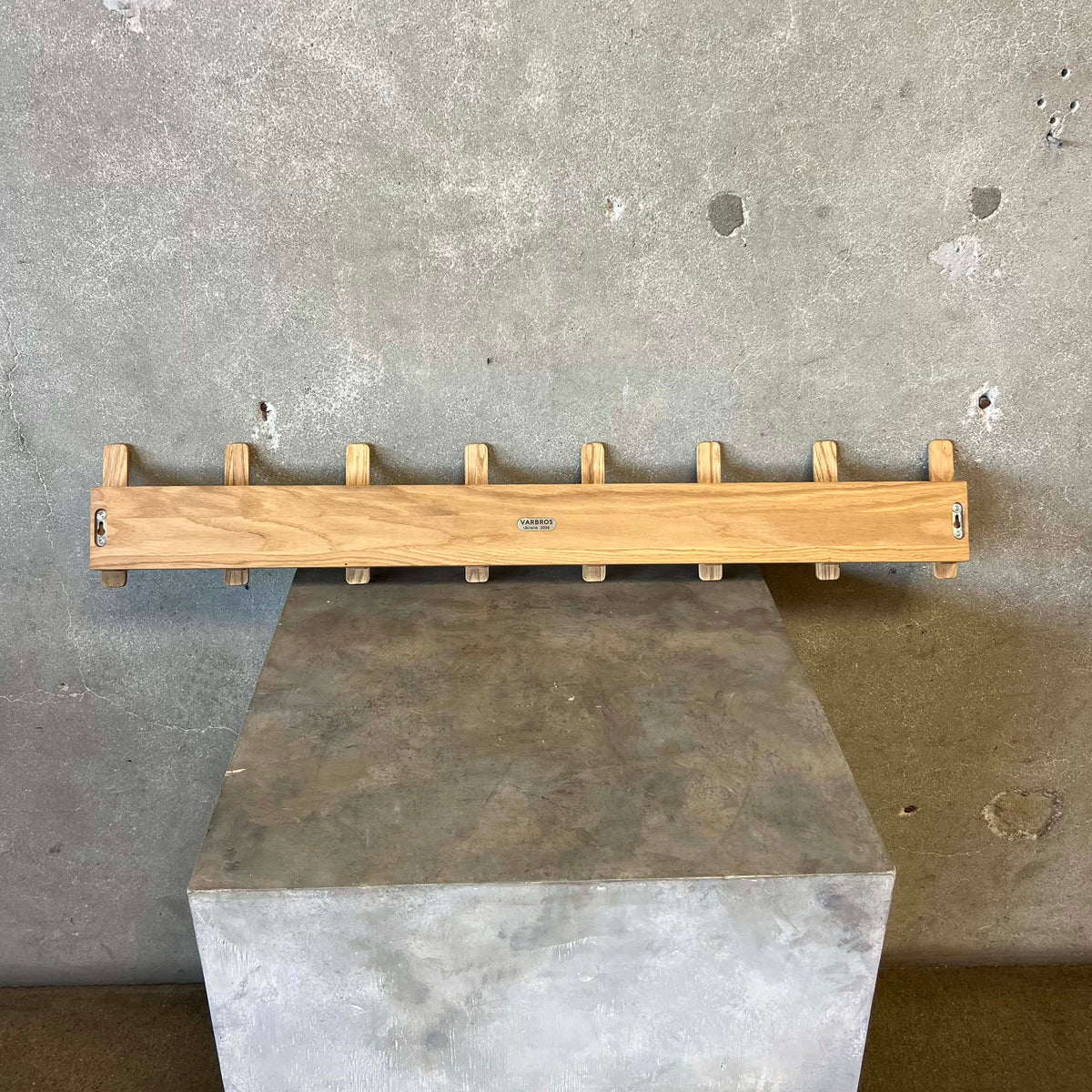 Modern Oak Wood Coat Rack By Varbros Ukraine 2026