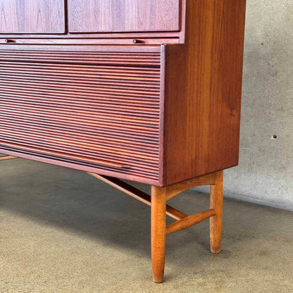 Danish Teak Mid Century Modern Buffet Cabinet