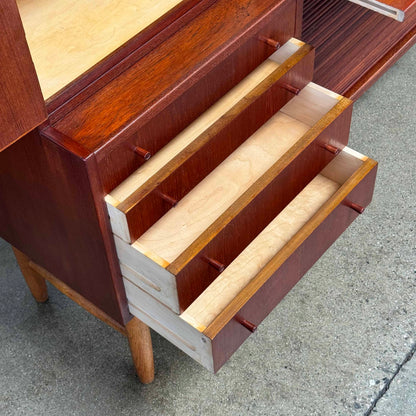 Danish Teak Mid Century Modern Buffet Cabinet