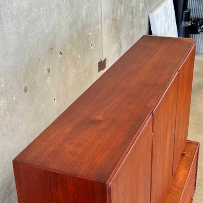 Danish Teak Mid Century Modern Buffet Cabinet