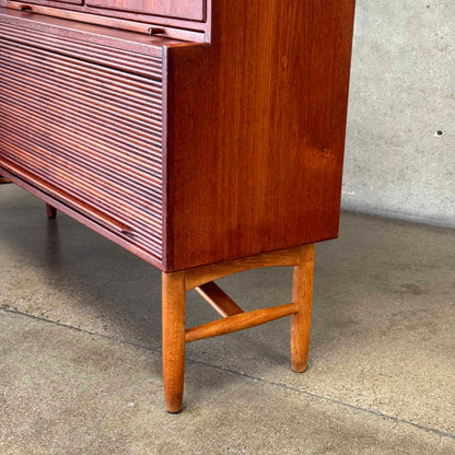 Danish Teak Mid Century Modern Buffet Cabinet