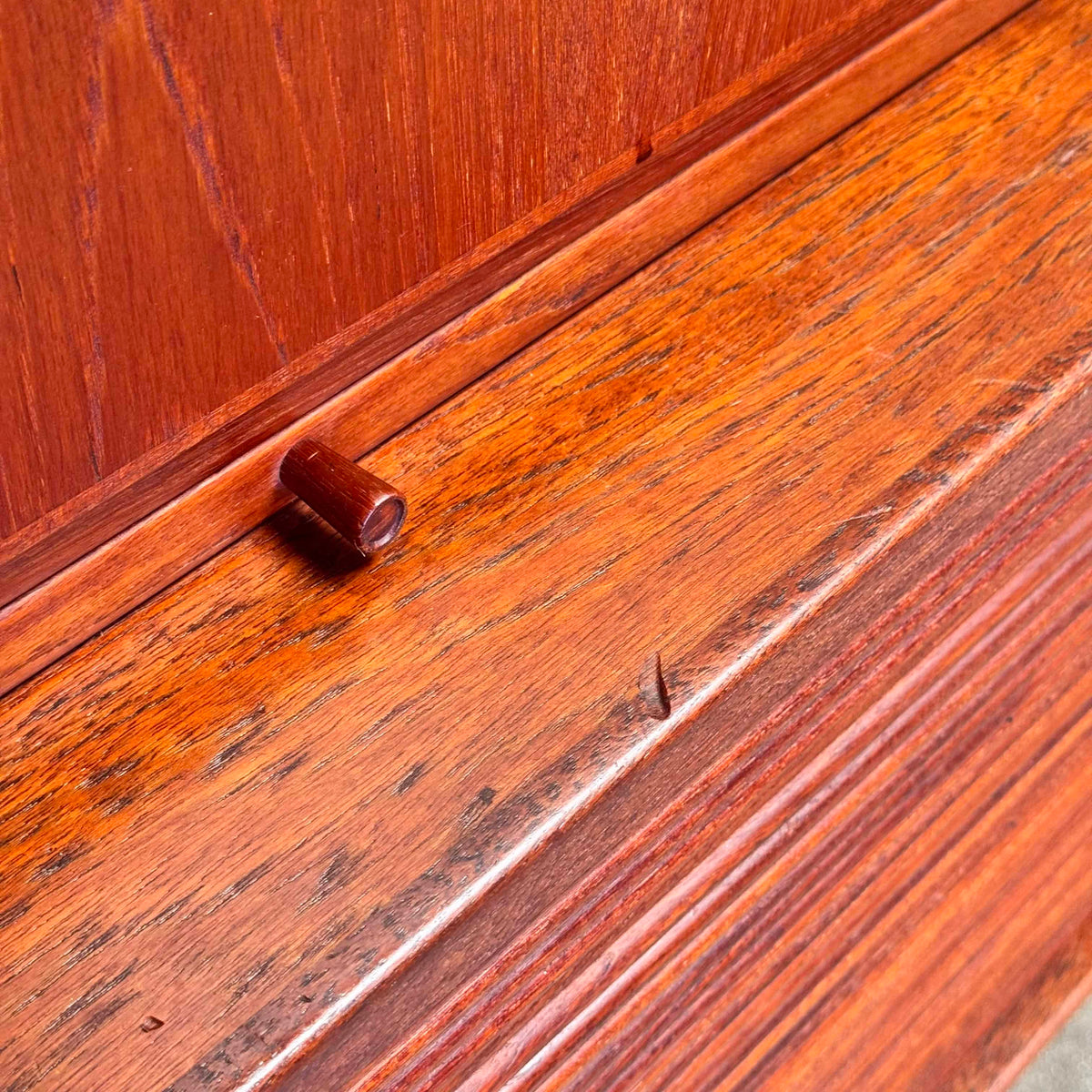 Danish Teak Mid Century Modern Buffet Cabinet