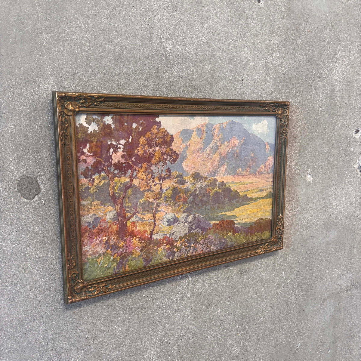 Maurice Braun Landscape Framed Print Antique Frame 1877-1941