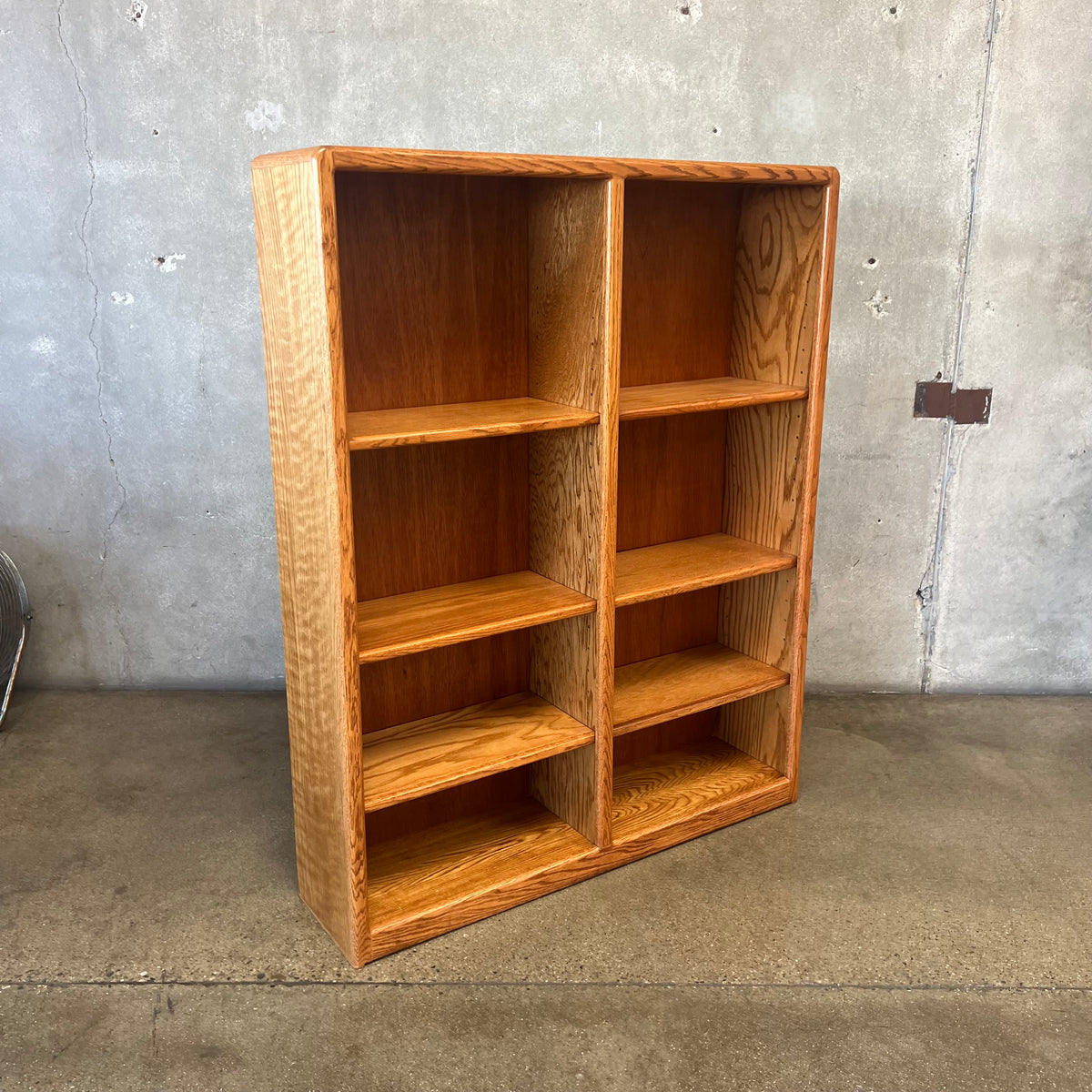 1980s Oak Bookcase