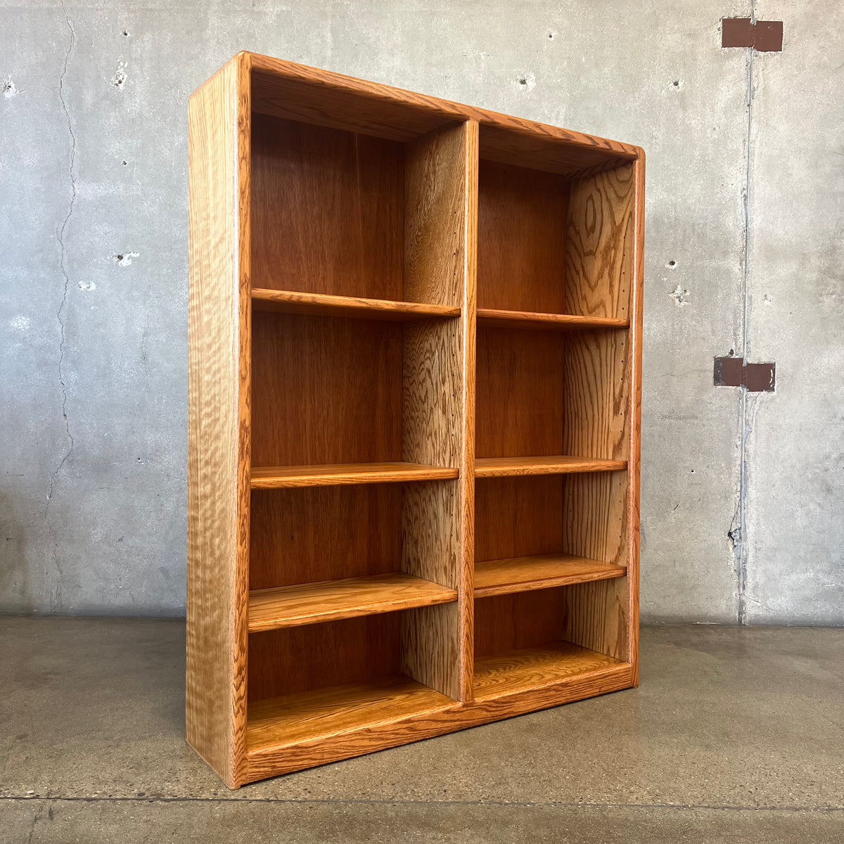 1980s Oak Bookcase
