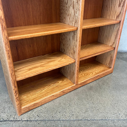 1980s Oak Bookcase