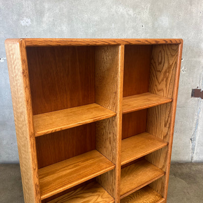 1980s Oak Bookcase