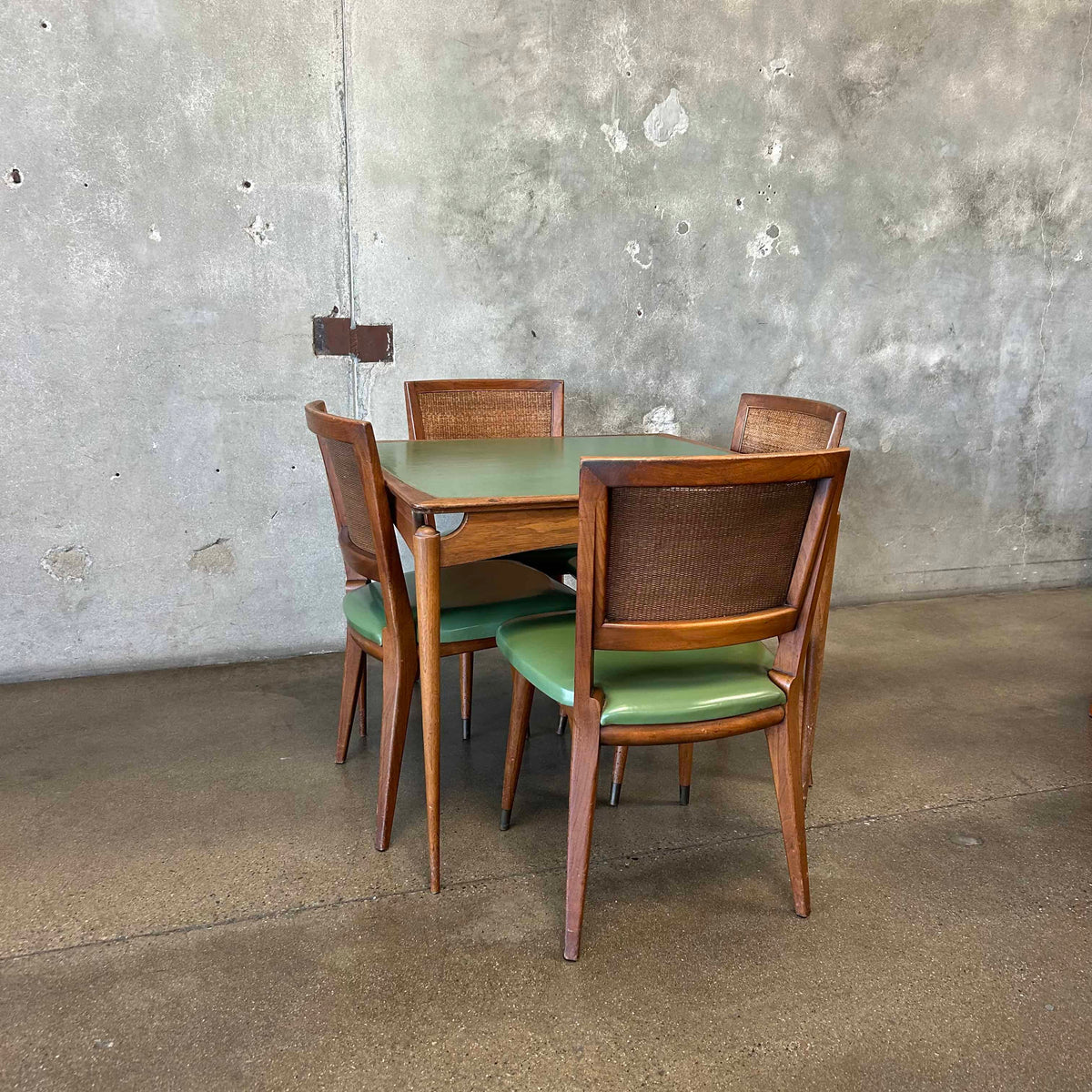 John Widdicomb Table & Four Chairs