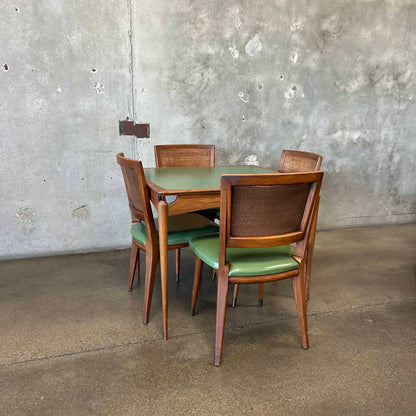 John Widdicomb Table & Four Chairs