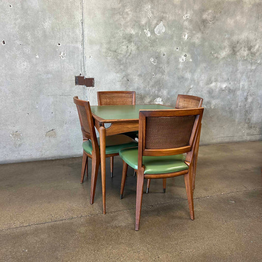 John Widdicomb Table & Four Chairs