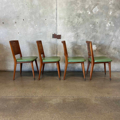 John Widdicomb Table & Four Chairs