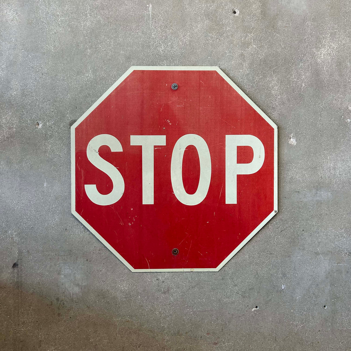 Vintage Stop Sign
