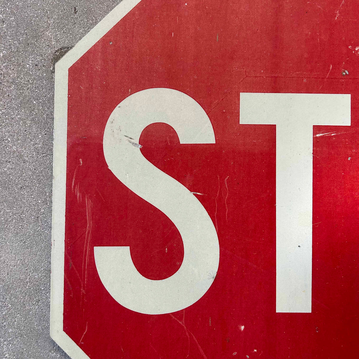Vintage Stop Sign