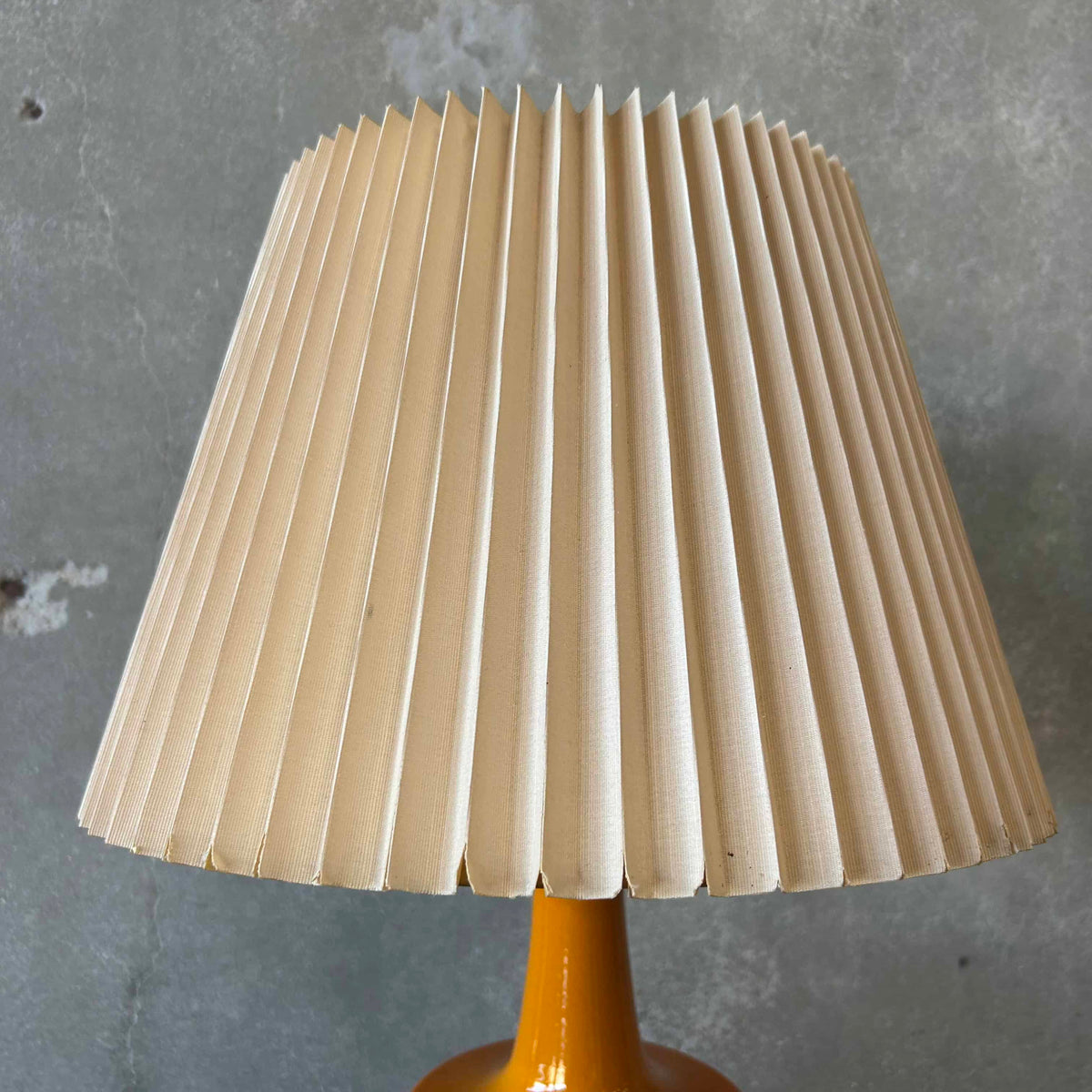 Groovy Orange Mid Century Modern Lamp