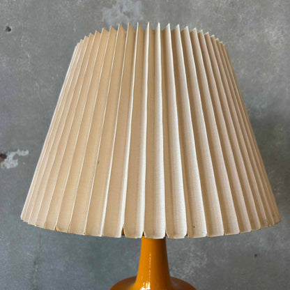Groovy Orange Mid Century Modern Lamp